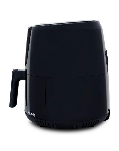 FRY800 4 L schwarze ölfreie Fritteuse - 1400 W