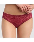 Culotte Sublim Velours rouge vernis