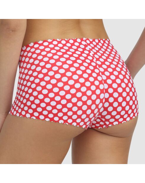 Shorty Agnès B. imprimé pois rouge