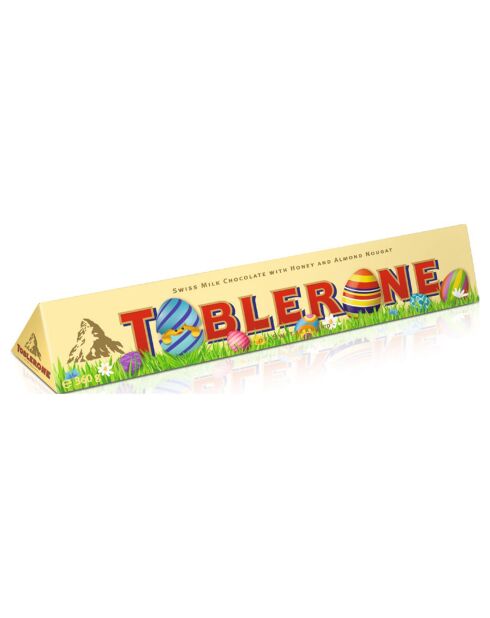 Barre de chocolat au lait Miel Amande série Pâques 360 gr