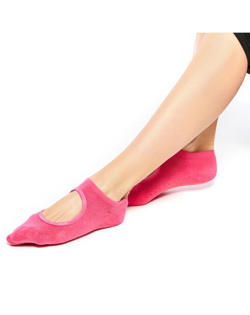 3 Paires de Chaussettes de Yoga multicolores