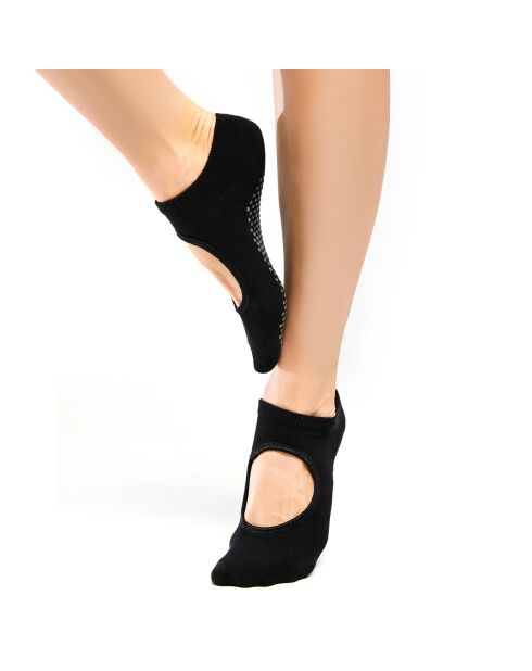 3 Paires de Chaussettes de Yoga multicolores
