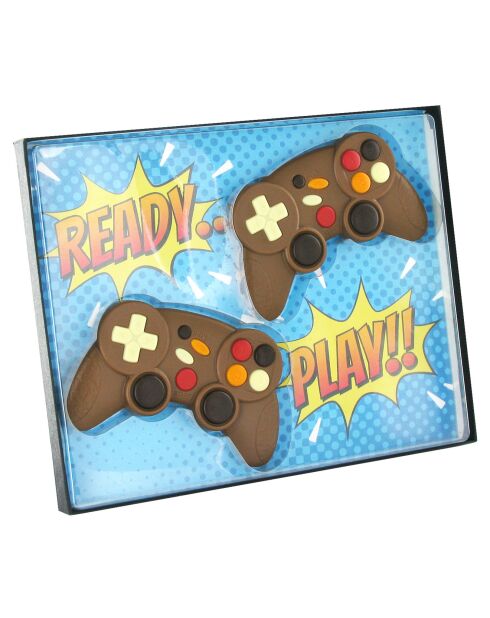 Set mit 2 Gamecontrollern aus Milchschokolade 140 g