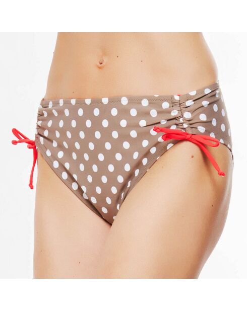 Slip da bagno beige La Sporty Fashion