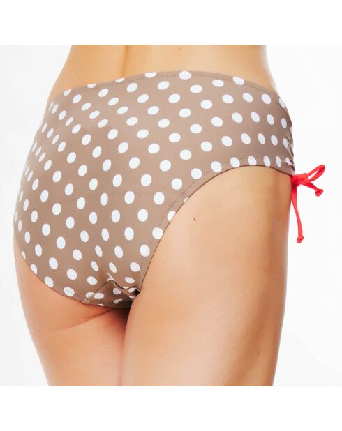 Slip da bagno beige La Sporty Fashion