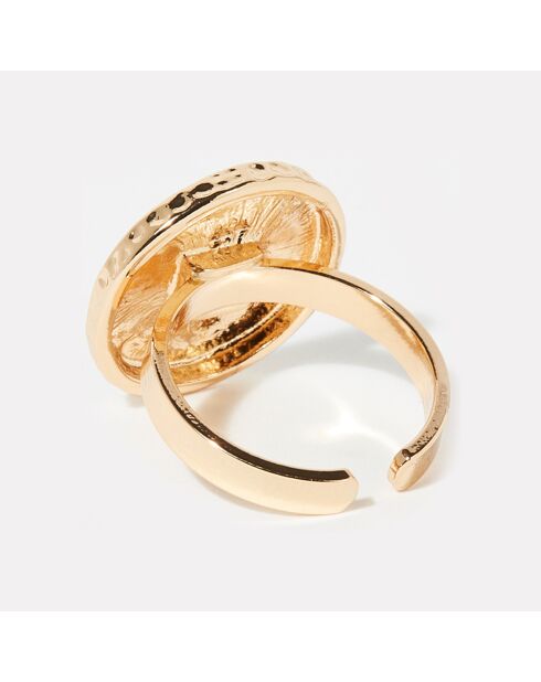 Bague ajustable Fayaoue dorée