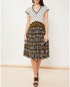 Robe Wild imprimée ethnique multicolore
