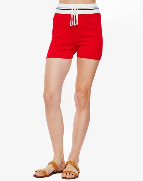 Short Silk Soul rouge