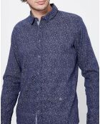 Chemise slim fit Ferdinand bleue