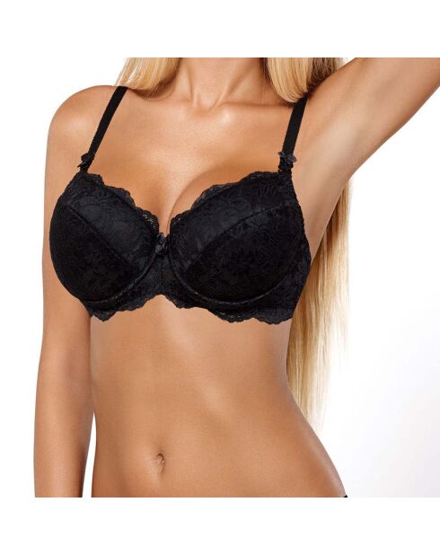 Schwarzer Push-up-BH Katia
