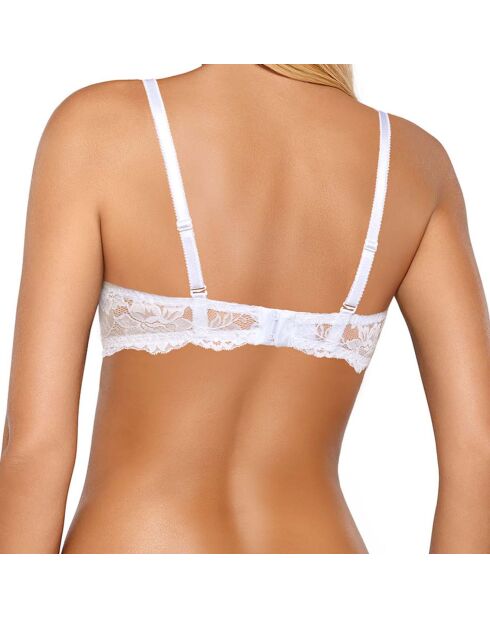 Weißer Push-up-BH Katia