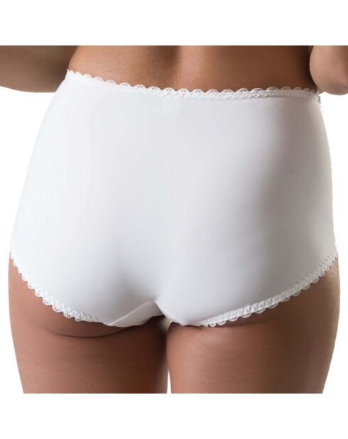 Culotte taille haute Andromeda  blanche