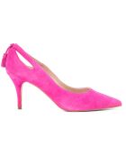 Escarpins en daim Dafne fuchsia - Talon 7cm