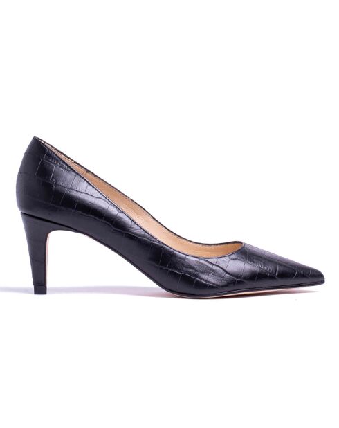 Pumps Amanda in pelle nera - Tacco 5 cm