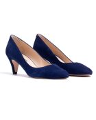 Zapatos de tacón Maria Marine de terciopelo con tacón de 5,5 cm