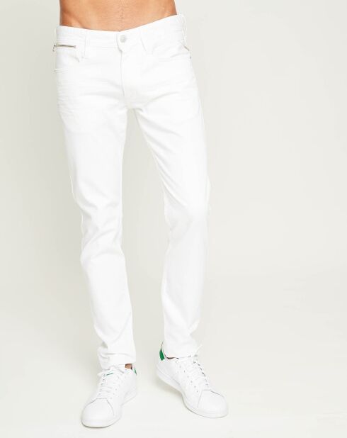 Jean Anbass Zip blanc