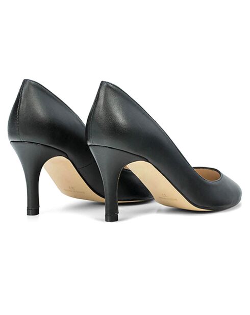 Escarpins en Cuir Jolie noirs - Talon 7.5 cm