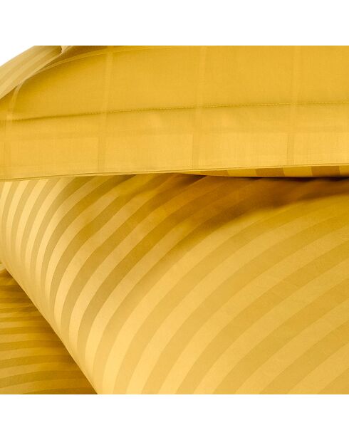 Parure Housse de couette & 2 Taies Zygo jaune - 260x240 cm