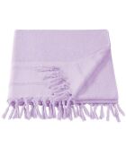 Drap de plage Fjara lavande - 100x180 cm