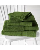 Hélène grünes Badezimmerset - 6-teilig