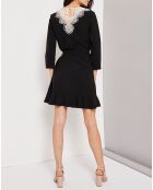 Robe Clea col dentelle noire