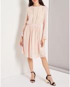 Robe Carine dos corsage nude