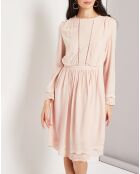 Robe Carine dos corsage nude