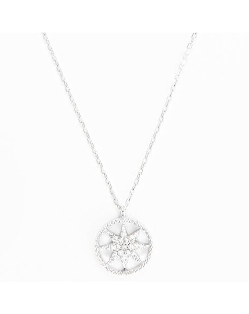 Collier Harmonie Diamants 0.05 ct or blanc