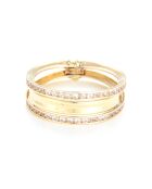 Blanca Zirkonia geelgouden ring