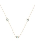 Collier Horizon Topaze or jaune