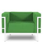 Fauteuil d'extérieur Cannes vert - 70x100x70 cm