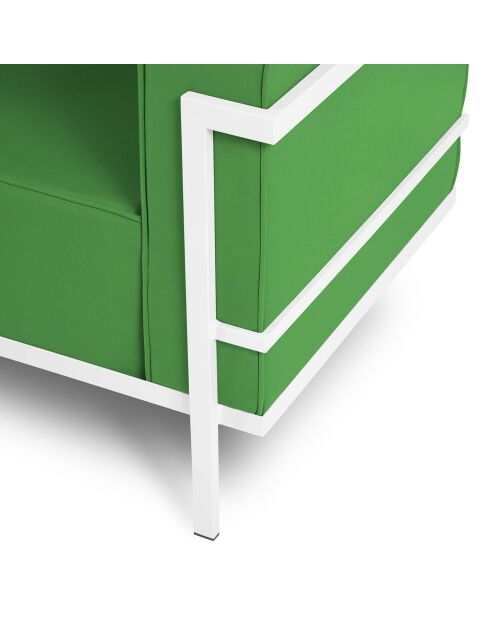 Fauteuil d'extérieur Cannes vert - 70x100x70 cm