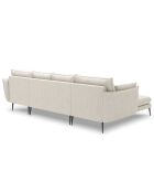 Canapé panoramique  Elio beige clair - 344x170x97 cm