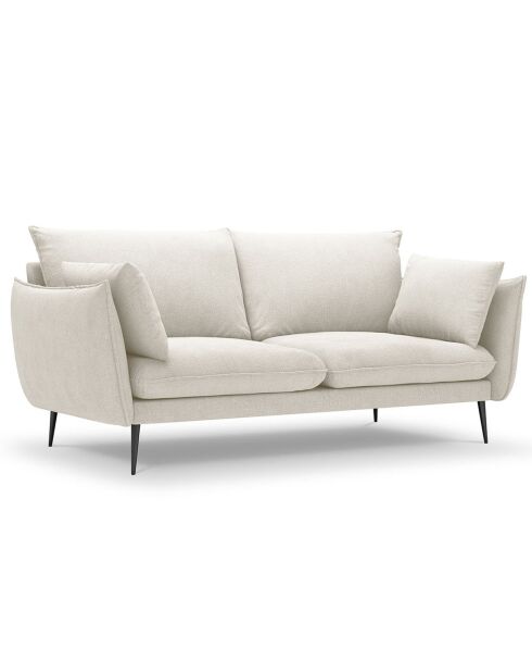 Canapé Elio 2 Places beige clair - 198x100x97 cm