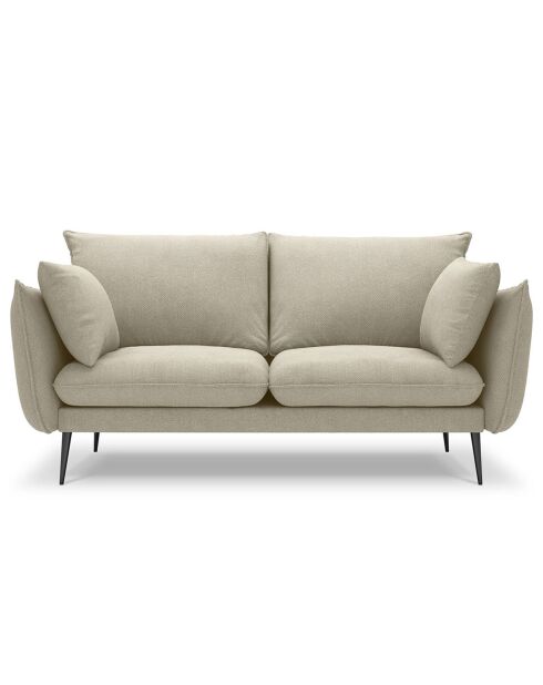 Canapé Elio beige - 158x100x97 cm
