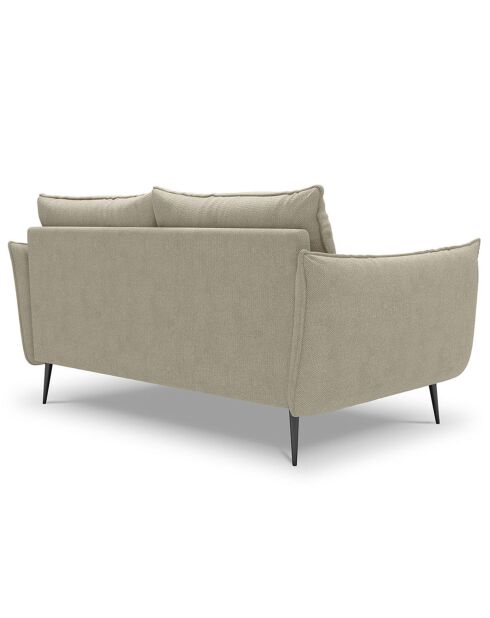 Canapé Elio beige - 158x100x97 cm