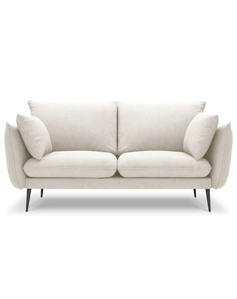 Canapé Elio beige clair - 158x100x97 cm