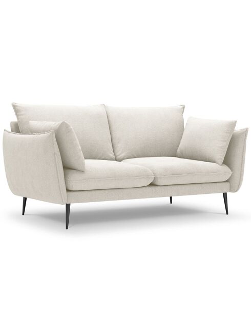 Canapé Elio beige clair - 158x100x97 cm