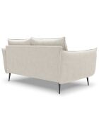 Canapé Elio beige clair - 158x100x97 cm