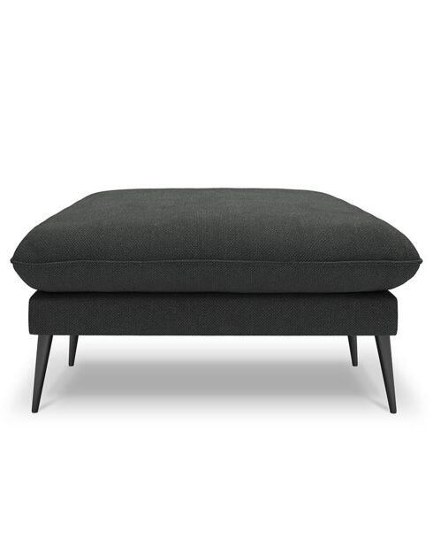 Pouf Elio gris foncé - 100x80x45 cm