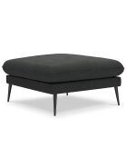 Pouf Elio gris foncé - 100x80x45 cm