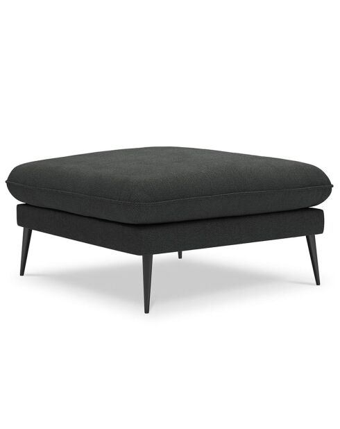 Pouf Elio gris foncé - 100x80x45 cm