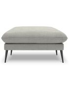 Pouf Elio gris clair - 100x80x45 cm