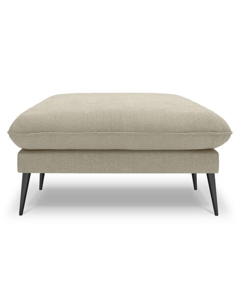 Pouf Elio beige - 100x80x45 cm