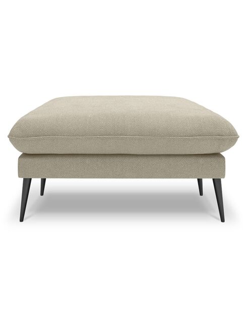 Pouf Elio beige - 100x80x45 cm