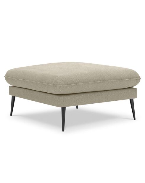 Pouf Elio beige - 100x80x45 cm
