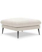 Pouf Elio beige clair - 100x80x45 cm