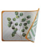 6 veelkleurige oosterse botanische placemats - 45x30 cm 