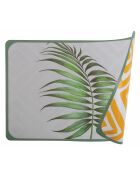6 veelkleurige oosterse botanische placemats - 45x30 cm 