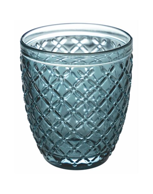 6 Nuovo Rombi veelkleurige waterglazen - 35 cl